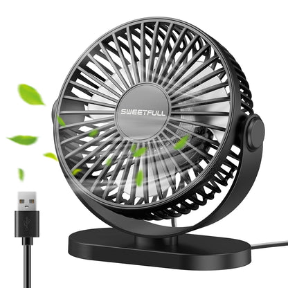 Whisper-Quiet Portable Workspace Fan